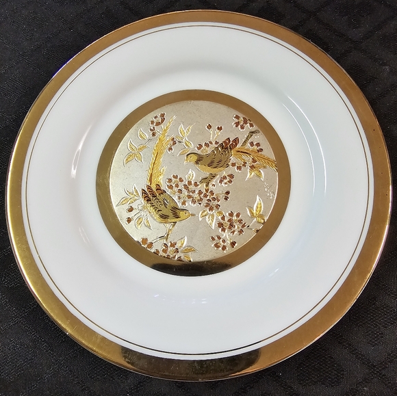 CHOKIN 24K Gold Rim Pheasants - Picture 1 of 3